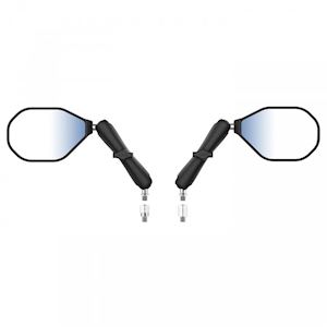 RAM® Tough-Mirror™ Kit with M10-1.25 Bases + M10-1.5 Adapters - Long Arm